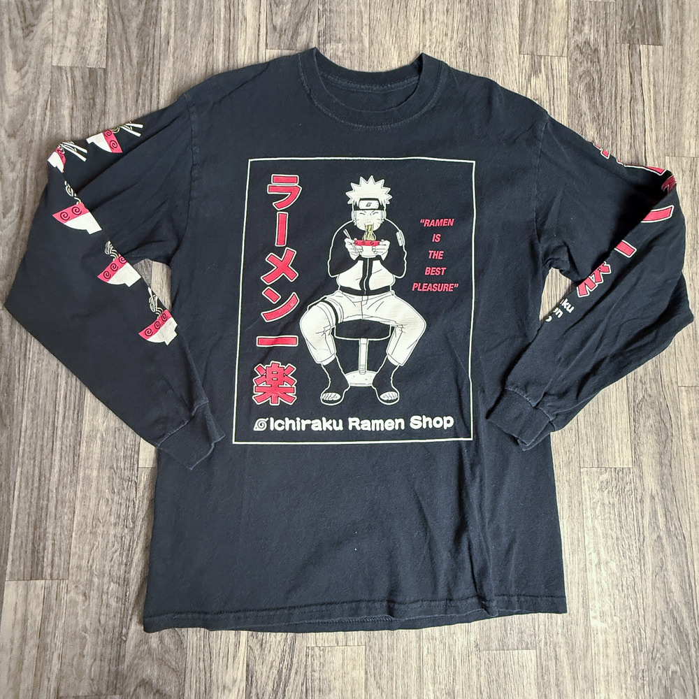 Naruto Shippuden Ichiraku Ramen Shop Long Sleeve Shirt Ripple Junction M
